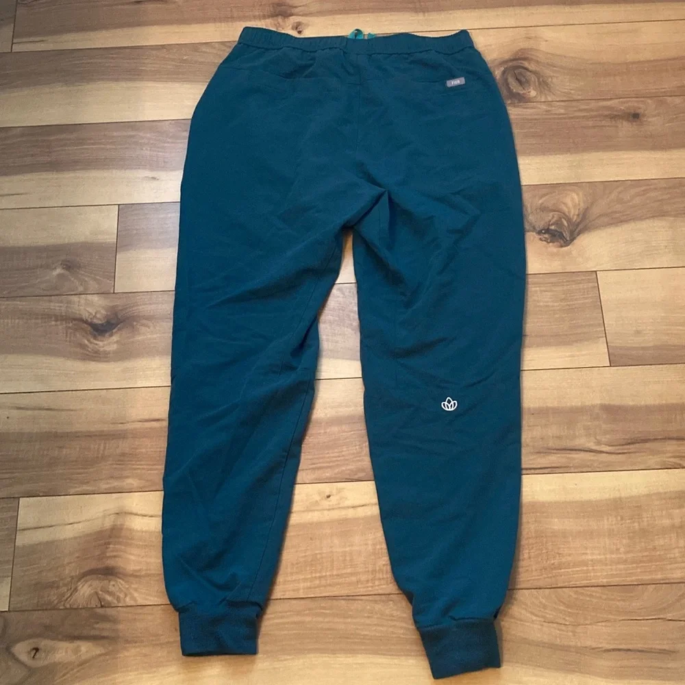 Figs Teal Tansen Jogger Scrub Pants
